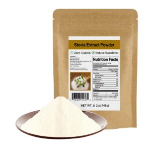 Bolsa de polvo de stevia pura CCnature sin eritritol 148g