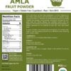 Bolsa resellable polvo amla superalimento vegano