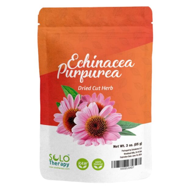 Bolsa de té hierba seca echinacea purpurea 3 oz