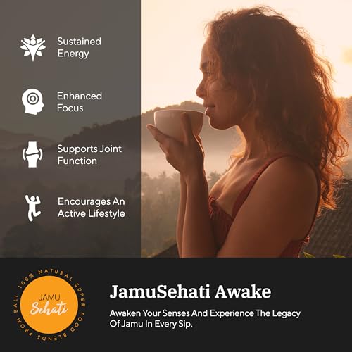 Bolsas de mezcla JAMUSEHATI Awake para energía sin cafeína