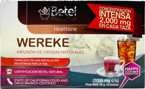 Bolsas de té de Wereke para infusión saludable