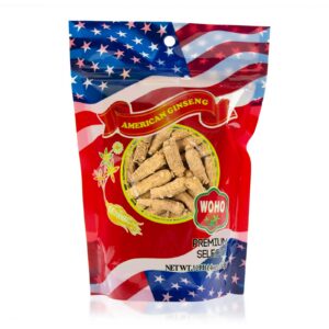 Bolsita ginseng americano medio corto 4oz WOHO