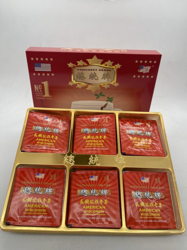 Bolsita individual té ginseng americano Wisconsin