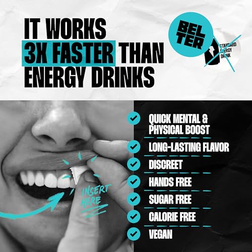 Bolsitas cafeína BELTER menta energética sin calorías