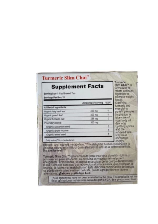 Version 1.0.0 Bolsitas de té detox Lifestyle Awareness para estilo saludable