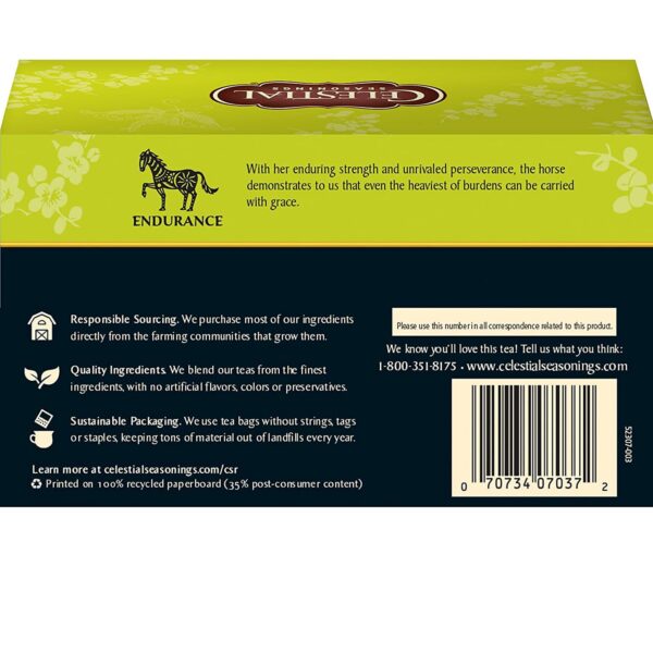 Bolsitas de té verde Celestial Seasonings sabor miel limón