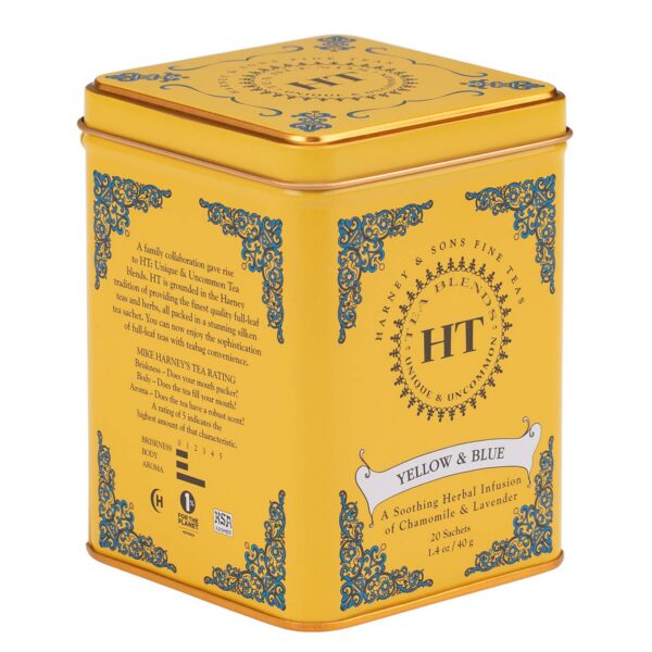 Bolsitas té Yellow and Blue Harney & Sons paquete 4
