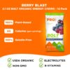 Etiqueta nutricional de Berry Blast