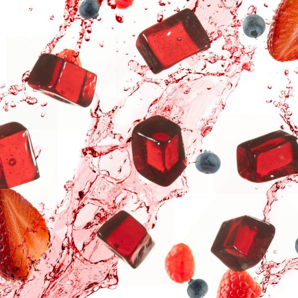 Version 1.0.0 Bolt Berry Blast etiqueta lateral