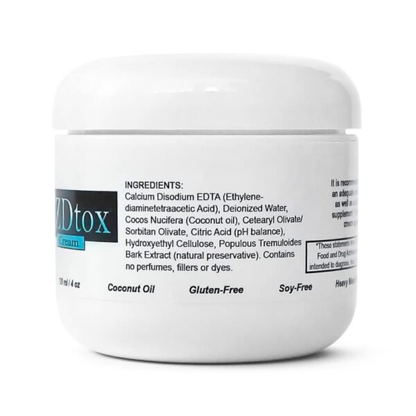 Bomba dosificadora crema EZDtox para dosis personalizada de EDTA