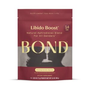BOND potenciador de libido bebida efervescente granada