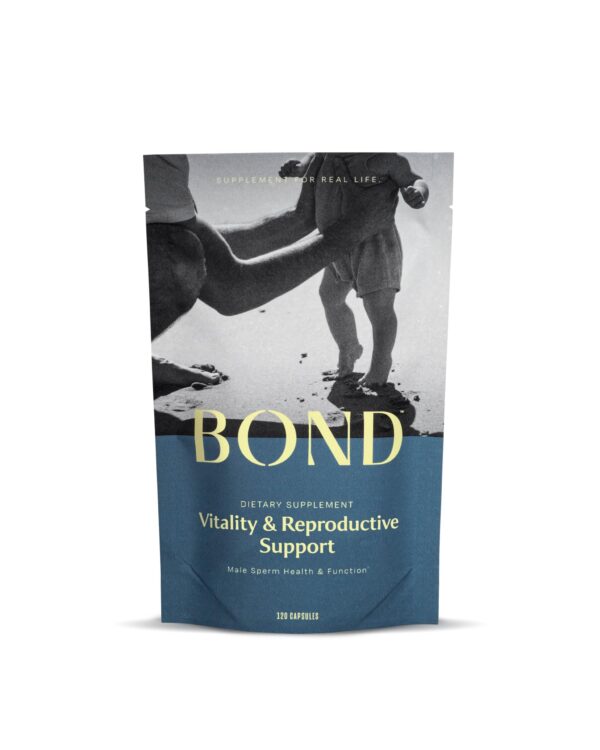 Frente de la etiqueta Bond Vitality