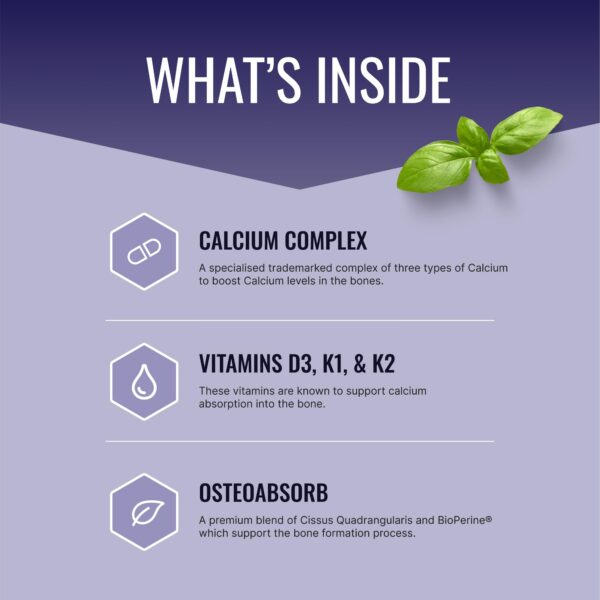 Etiqueta de ingredientes Bonesyl