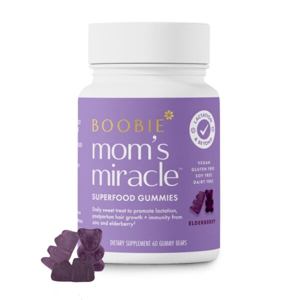 Boobie Bears gomitas para apoyo a lactancia y salud inmune