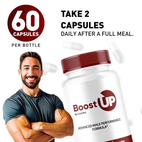 Boost Up cápsulas avanzada fórmula para energía