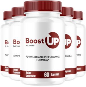 Boost Up para Hombres paquete 5 LIVORKA 300 cápsulas