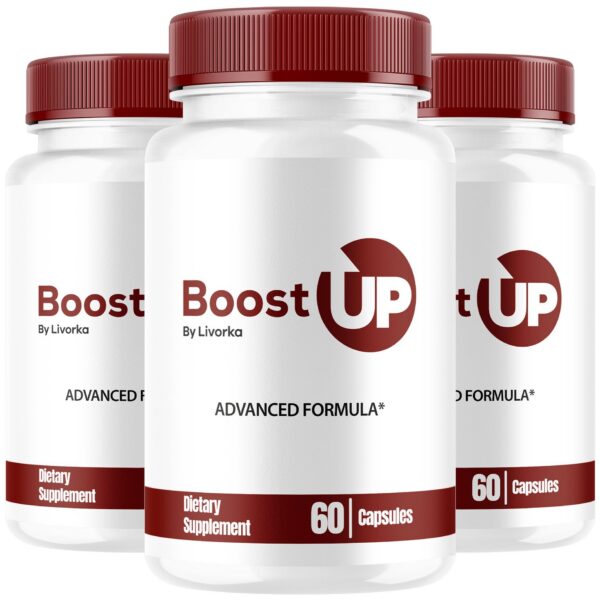 Boost Up suplemento cápsulas paquete triple