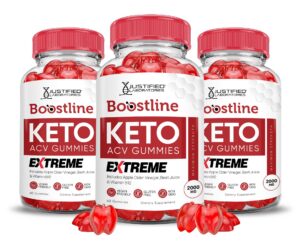 Boostline Keto gomitas vinagre sidra manzana paquete 3