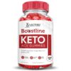 Boostline Keto ACV Gummies en bote mostrando textura y calidad
