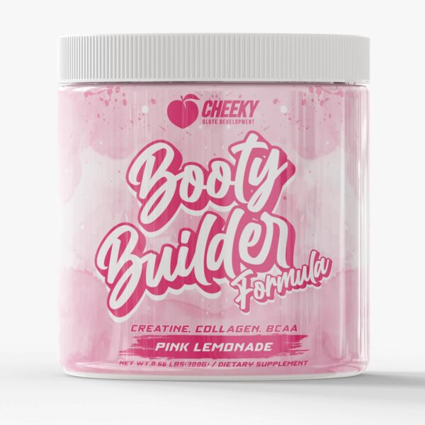 Frente del Booty Pump con sabor Pink Lemonade
