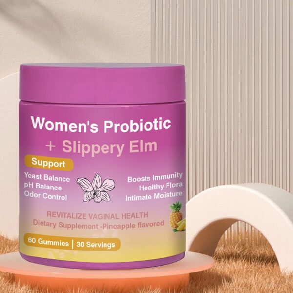 Etiqueta de producto Boqiao probióticos femeninos