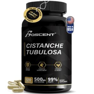 Frasco de extracto de Cistanche Tubulosa 500 mg