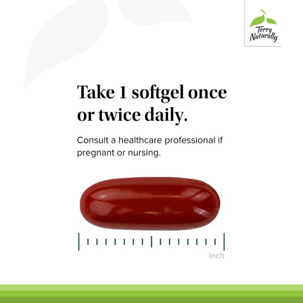 Detalle especificaciones suplemento BosMed 500 Terry Naturally