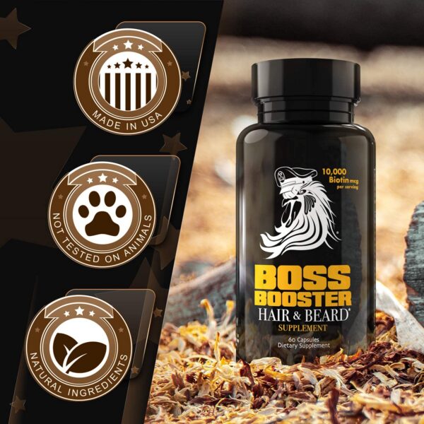 Bossman Boss Booster con MSM vitaminas para hombre
