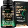 Version 1.0.0 Botella de suplemento Boswellia 1200mg para salud articular
