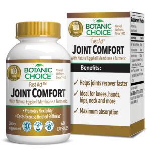 Botanic Choice Fast Act Joint Comfort envase frontal 60 cápsulas