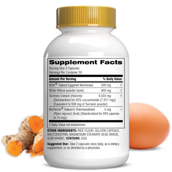 Detalle paquete Botanic Choice Joint Comfort con NEM y cúrcuma