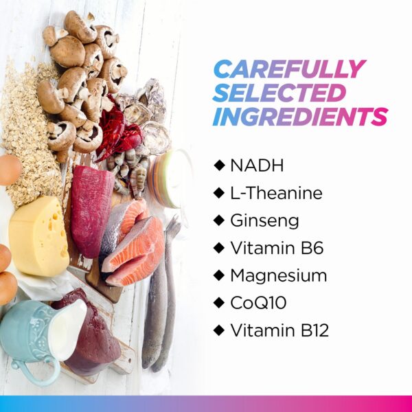 Bote de Livingood Daily Energy con vitaminas B6 B12 y magnesio