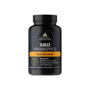 Bote de SBO Probiotics Gut Restore