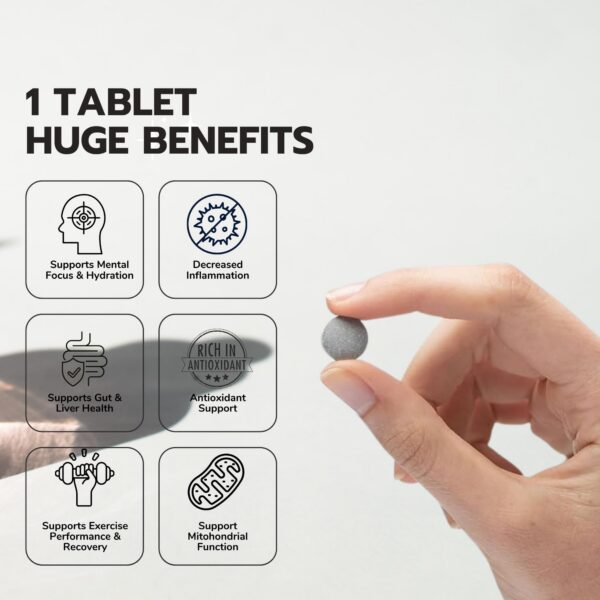 Bote de tabletas de hidrógeno