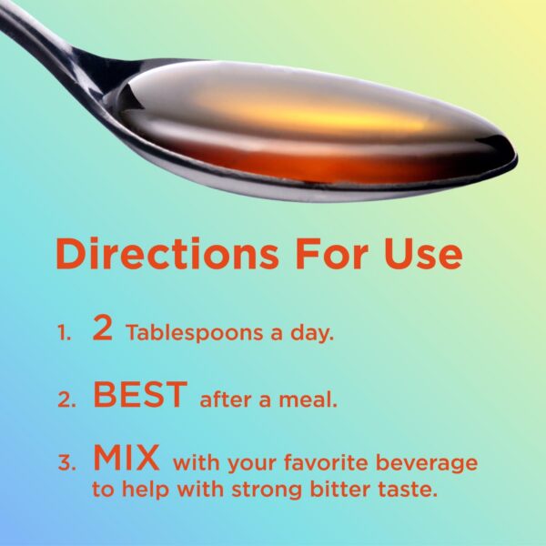 Botella de 16oz Essence Herbs amargos naturales para salud digestiva