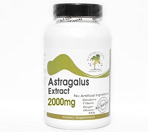 Frasco de extracto de astrágalo Naturetition suplemento 2000mg