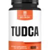 Botella de 8in1 Tudca 1000mg suplemento con cardo mariano y probióticos