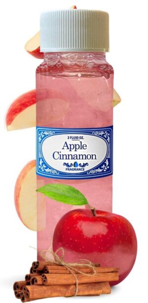 botella aceite aroma manzana canela concentrado 2 oz