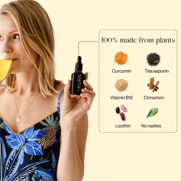 Botella aceite cúrcuma absorbción avanzada Kurk 30ml