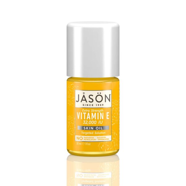 Botella aceite natural vitamina e jason 32,000 ui cuidado piel