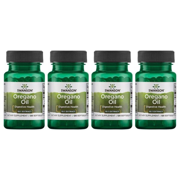 Botella aceite de orégano Swanson extracto 10:1