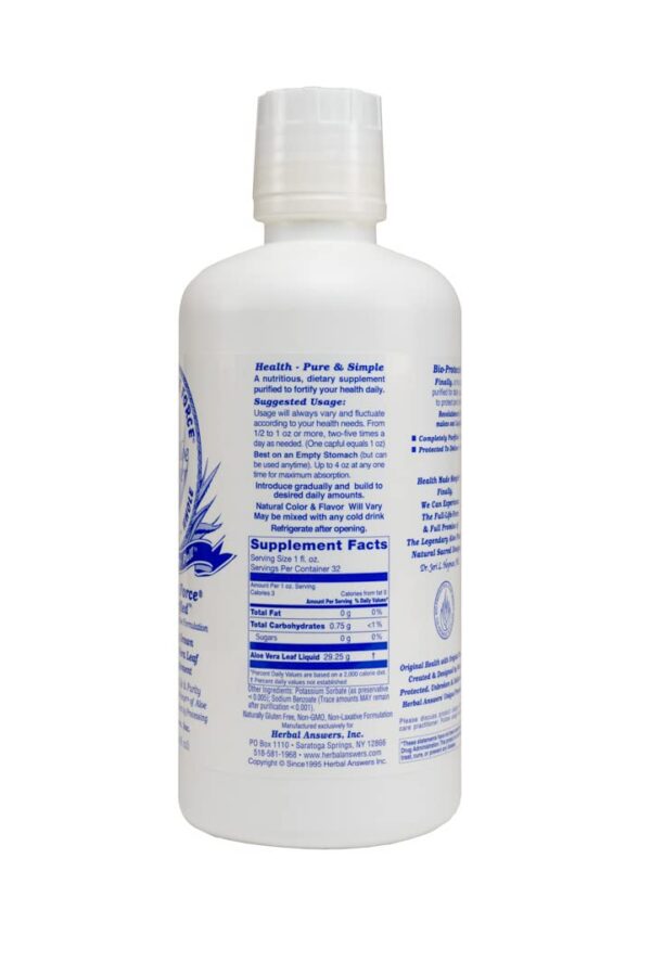 Botella Aloe Force suplementaria de Aloe Vera puro