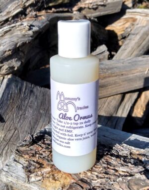 Botella Aloe Ormus oro monoatómico líquido 4 oz Mommy's Miracles