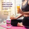 Version 1.0.0 Botella de aloe vera con mezcla de hierbas para bienestar digestivo