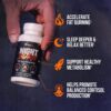 botella ALPHA LION Night Burn 60 cápsulas
