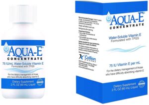 Botella Aqua-E concentrado vitamina E líquida 60 ml
