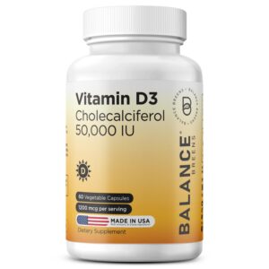 Version 1.0.0 Botella Balancebreens Vitamina D3 50000 IU 60 cápsulas vegetales