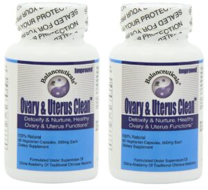 botella Balanceuticals Ovary & Uterus Clean 60 cápsulas