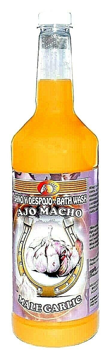 Baño y riego masculino ajo espiritual pagano MISTIC 32oz