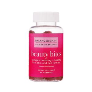 Botella Beauty Bites vitaminas gomita biotina y colágeno